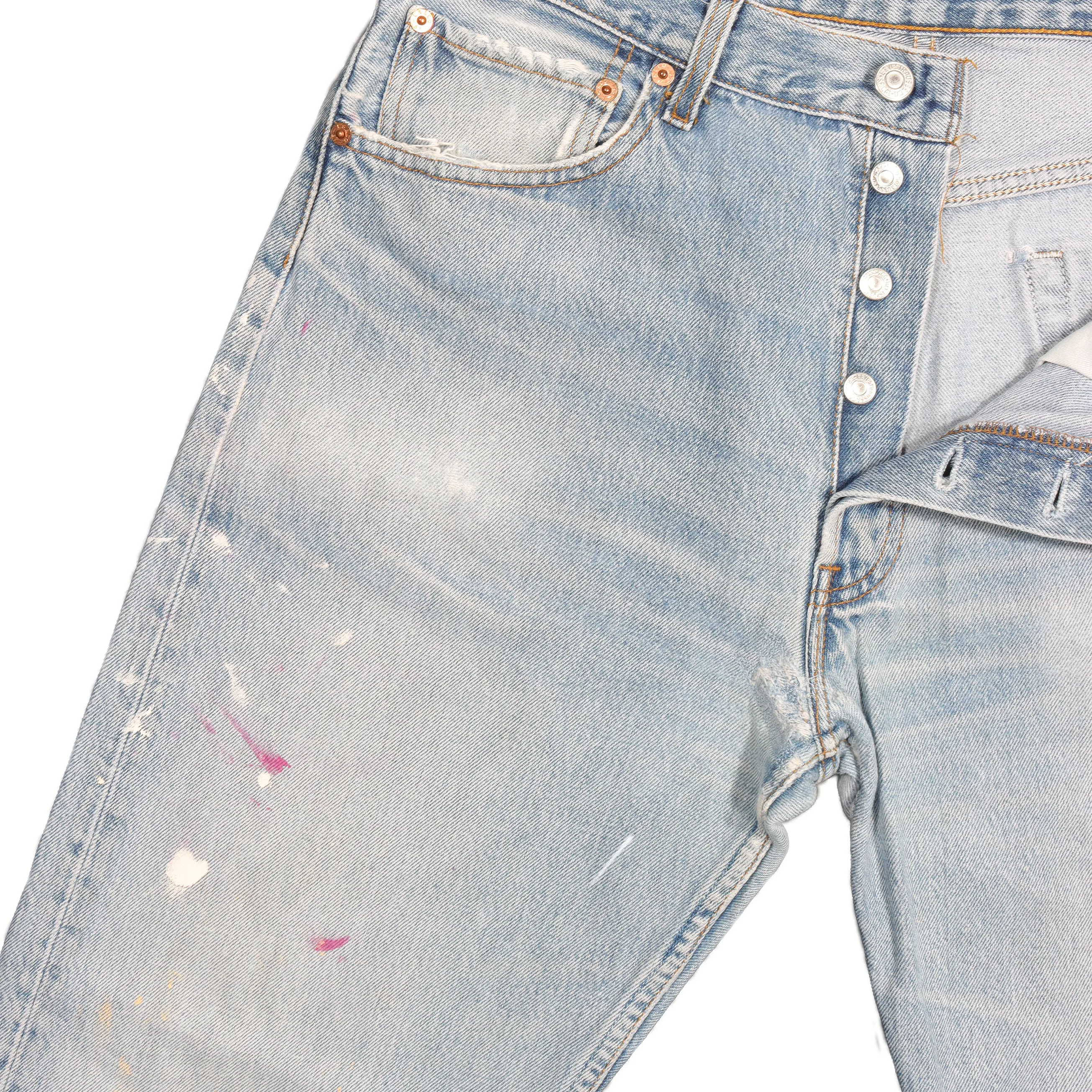 1990's Levi's 501 Repair Painter Denim