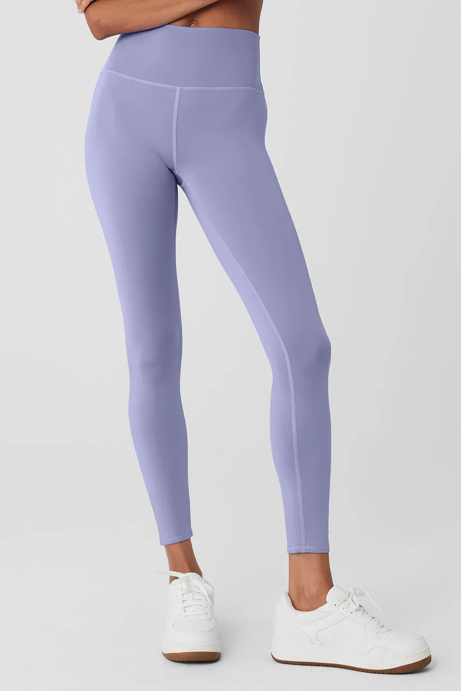7/8 High-Waist Airlift Legging - Lilac Blue.
