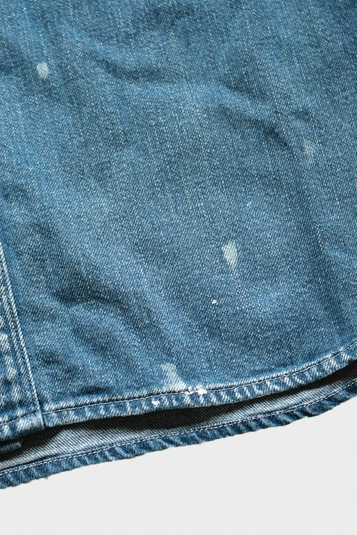 8oz Denim Work Shirt (BONE Embroidery) - PRO