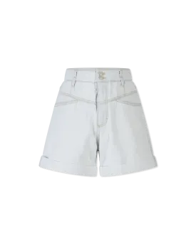 A-Line Denim Shorts