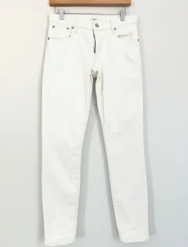 ABLE Jeans Off White The Skinny- Size 27 (Inseam 29”)
