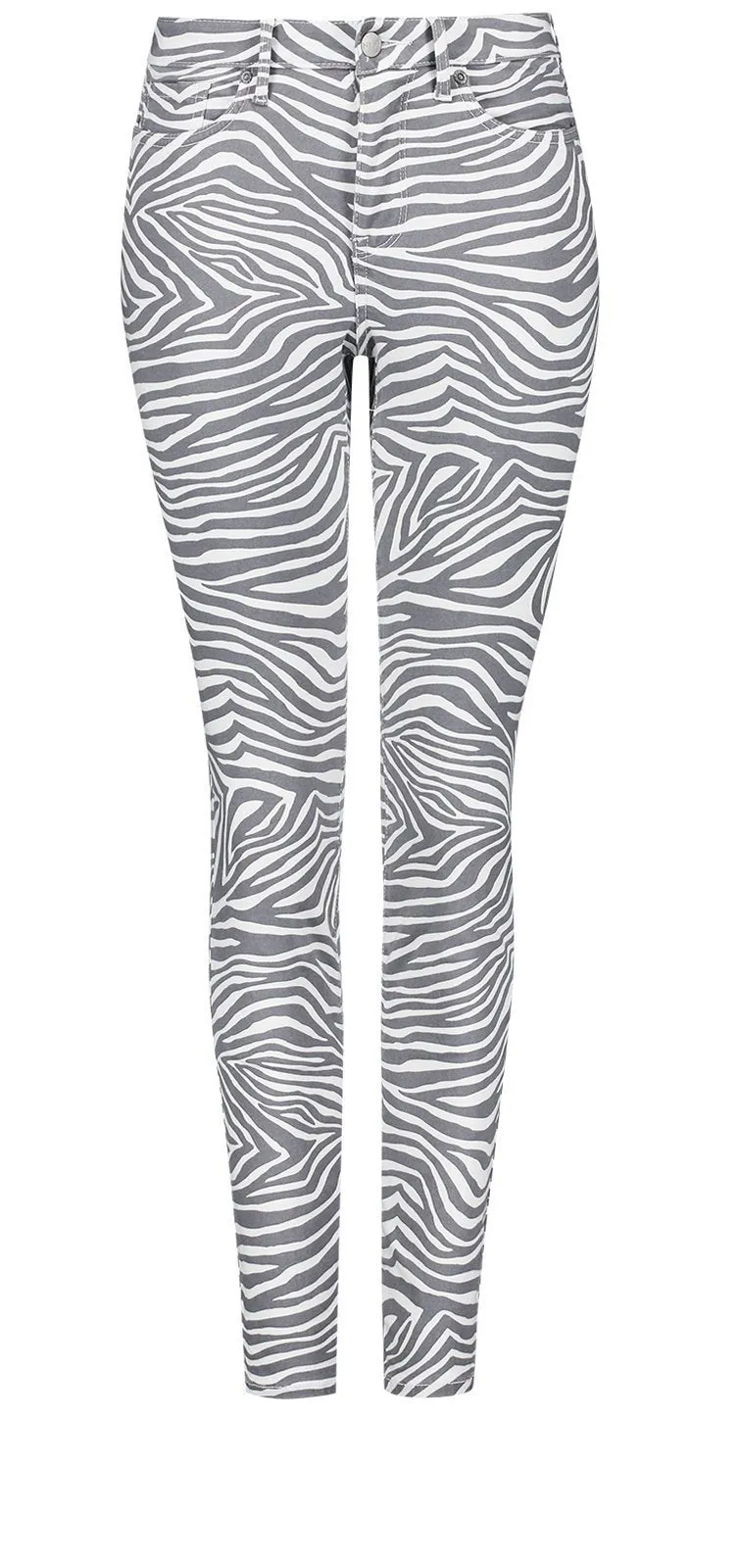 Ami Skinny Jeans Print Premium Denim | Kenya Zebra