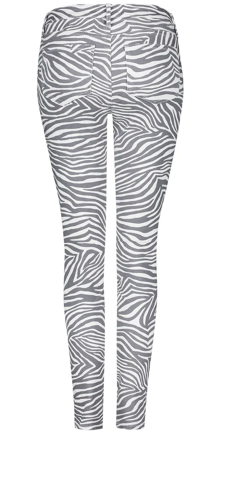 Ami Skinny Jeans Print Premium Denim | Kenya Zebra