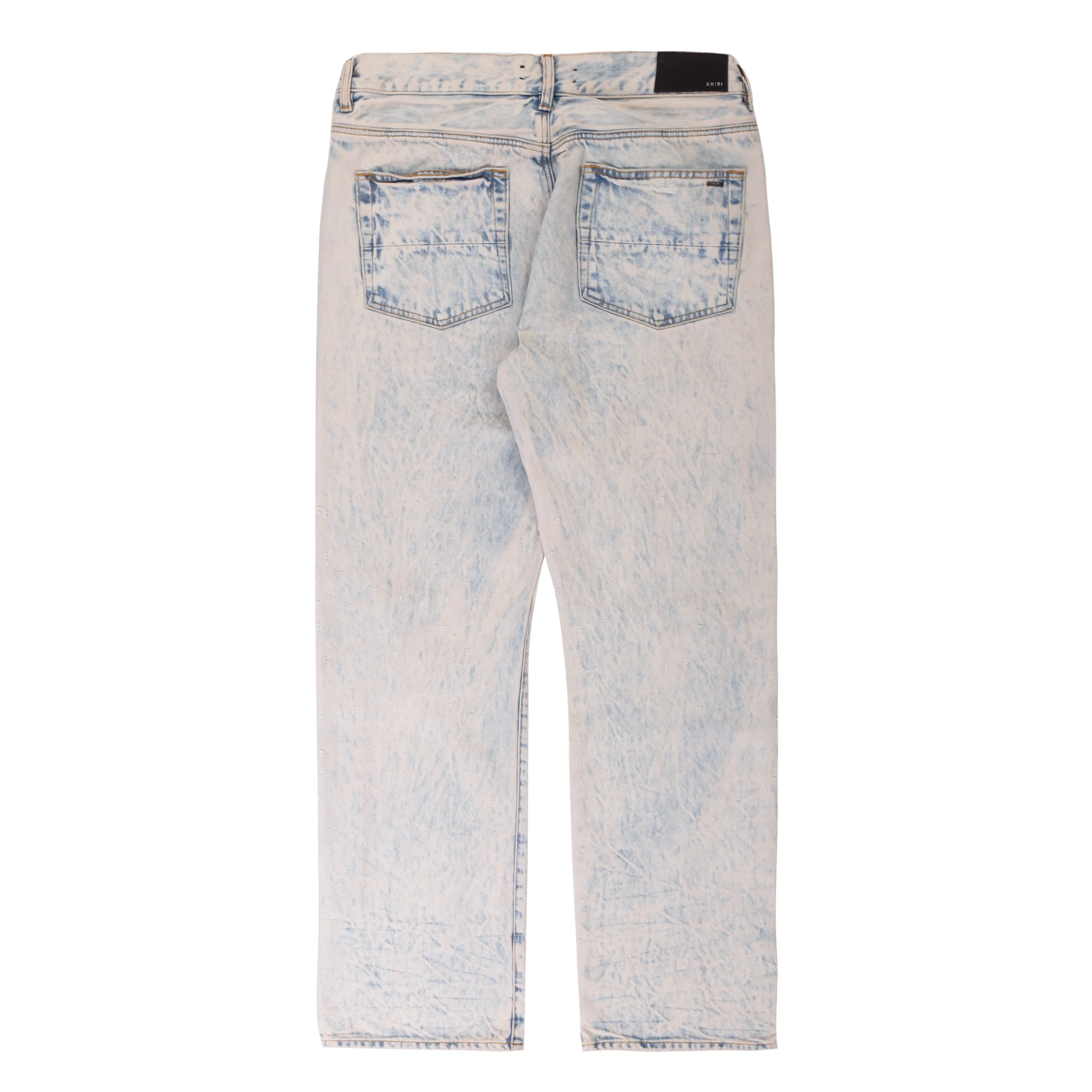 Amiri Shotgun Jeans Acid Wash Cream Tan