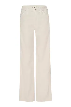 AMO Denim Lois Trouser in Bone