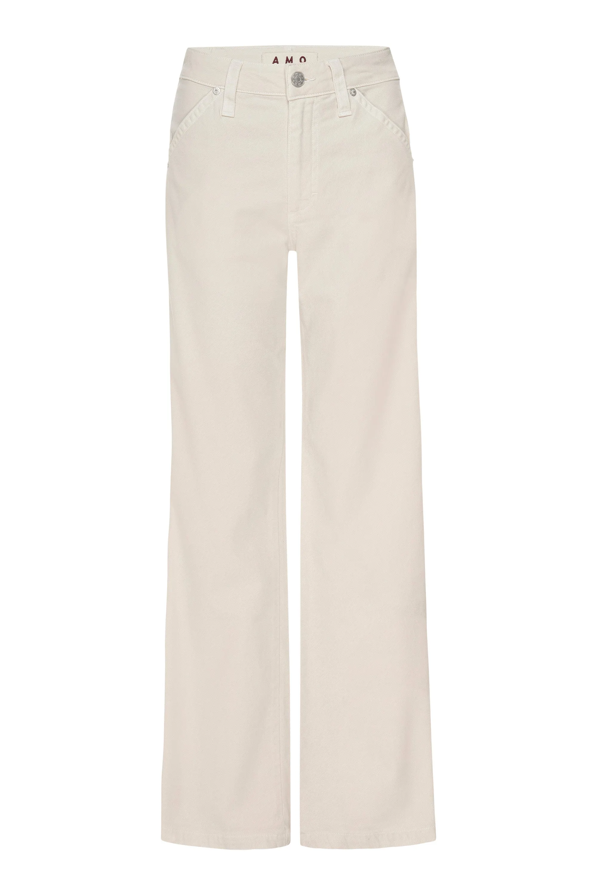 AMO Denim Lois Trouser in Bone