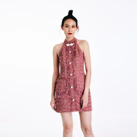 An An Tweed Qipao