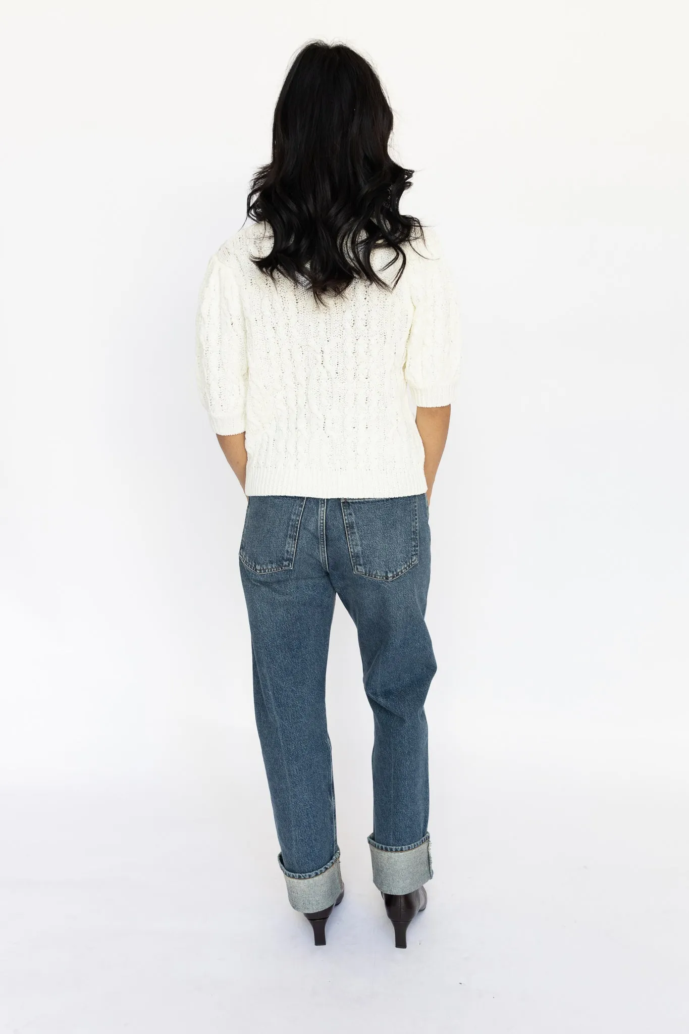 Andy Cable Knit Cardigan