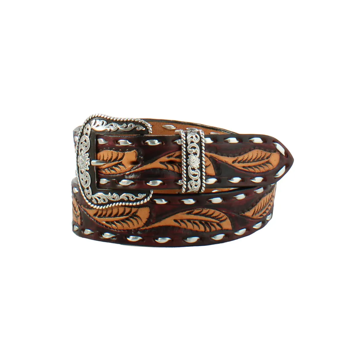 Angel Ranch Belt ~ Feather Foil