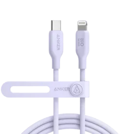Anker PowerLine 542 USB-C to Lightning Cable (Bio-Based) (1.8m/6ft) -Violet