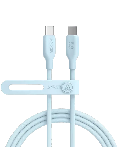 Anker Powerline 544 USB-C to USB-C Cable 140W (Bio-Based)-Blue
