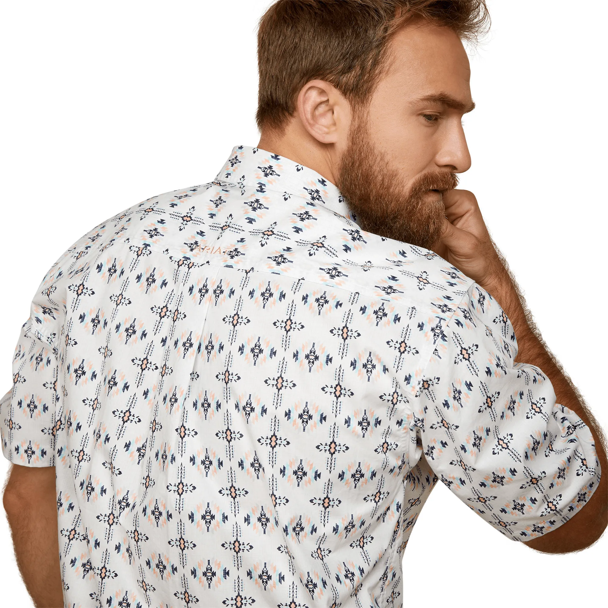 Ariat Men's Otto White Classic Fit Shirt 10044867