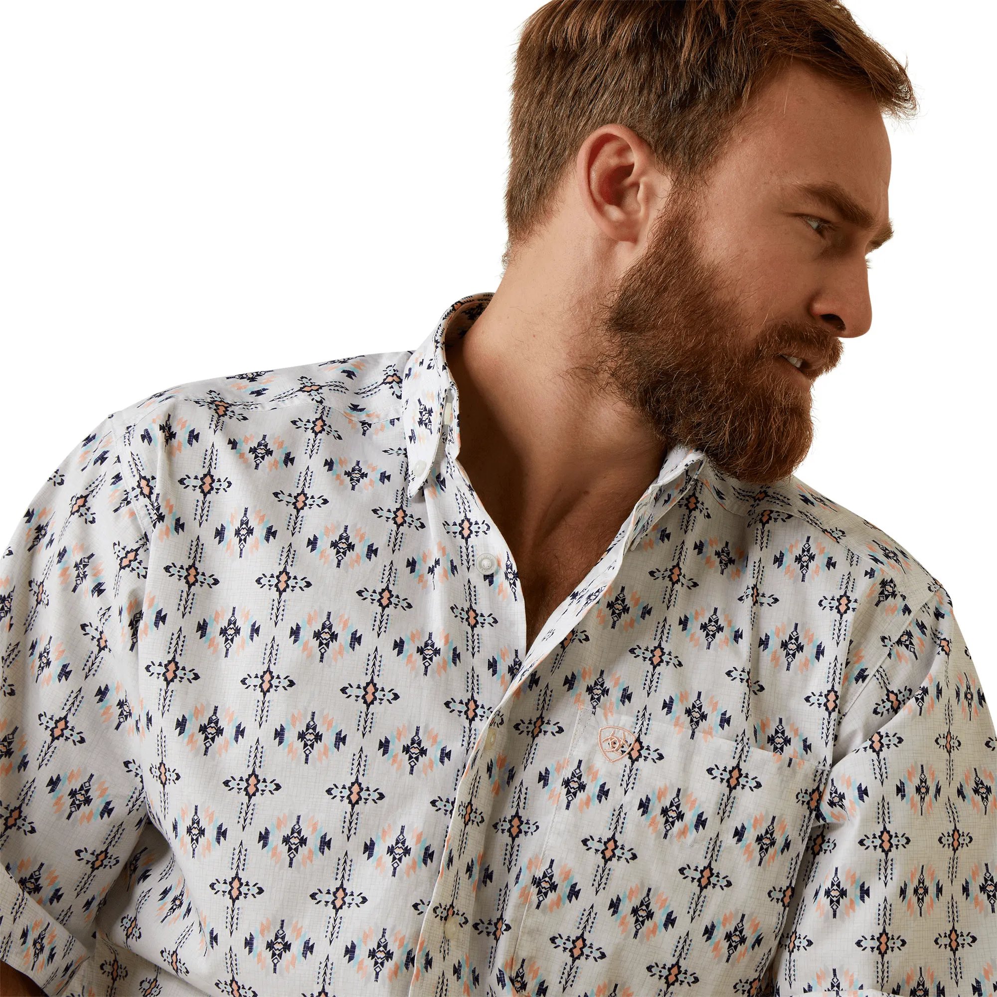 Ariat Men's Otto White Classic Fit Shirt 10044867