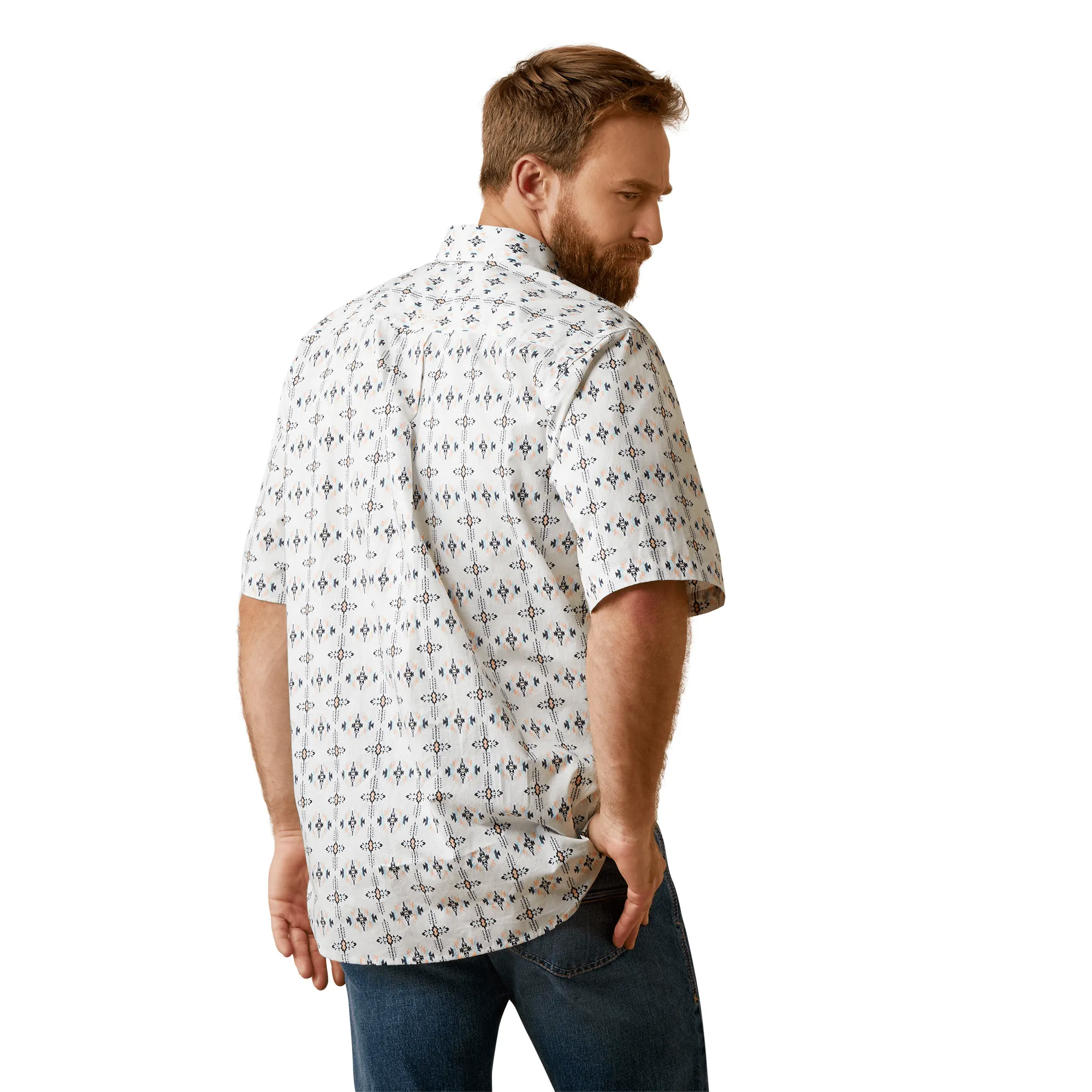 Ariat Men's Otto White Classic Fit Shirt 10044867