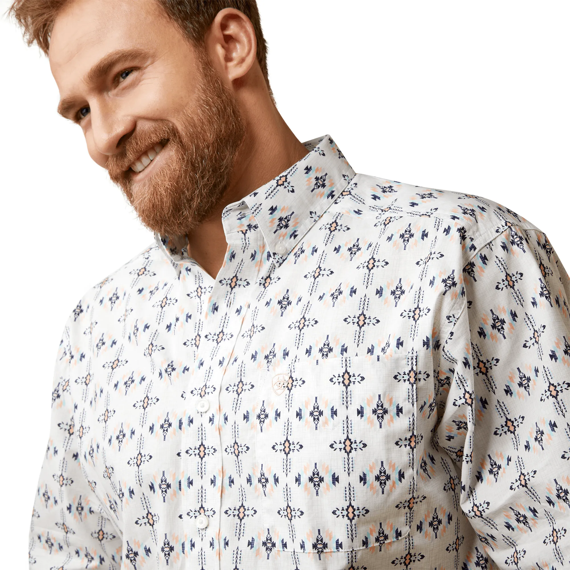 Ariat Men's Otto White Classic Fit Shirt 10044867
