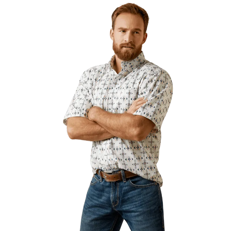 Ariat Men's Otto White Classic Fit Shirt 10044867