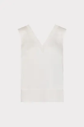 Avianna Satin Sleeveless Top