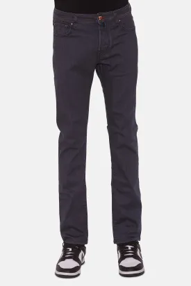Bard Denim Dark Grey w Copper Stitch