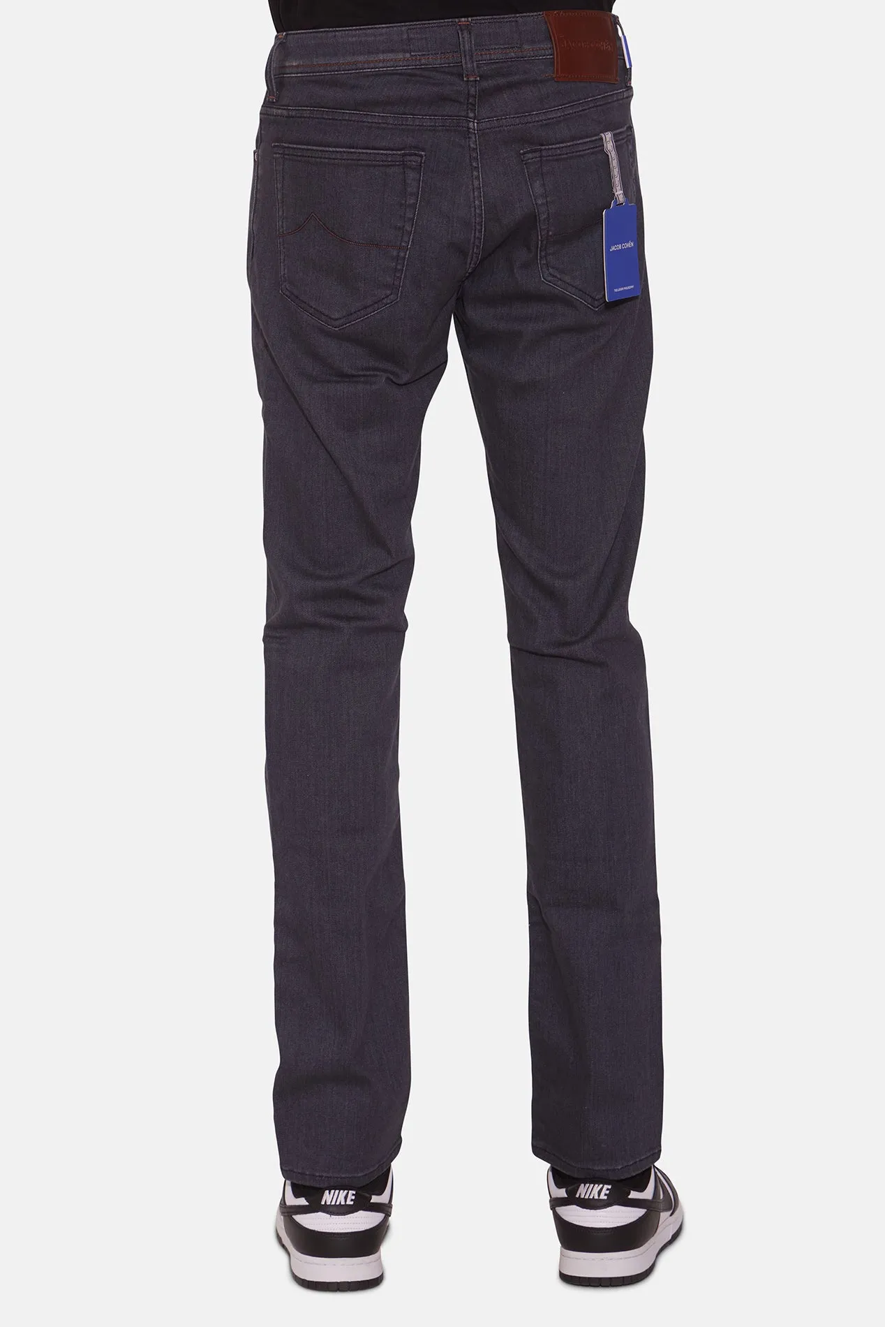 Bard Denim Dark Grey w Copper Stitch