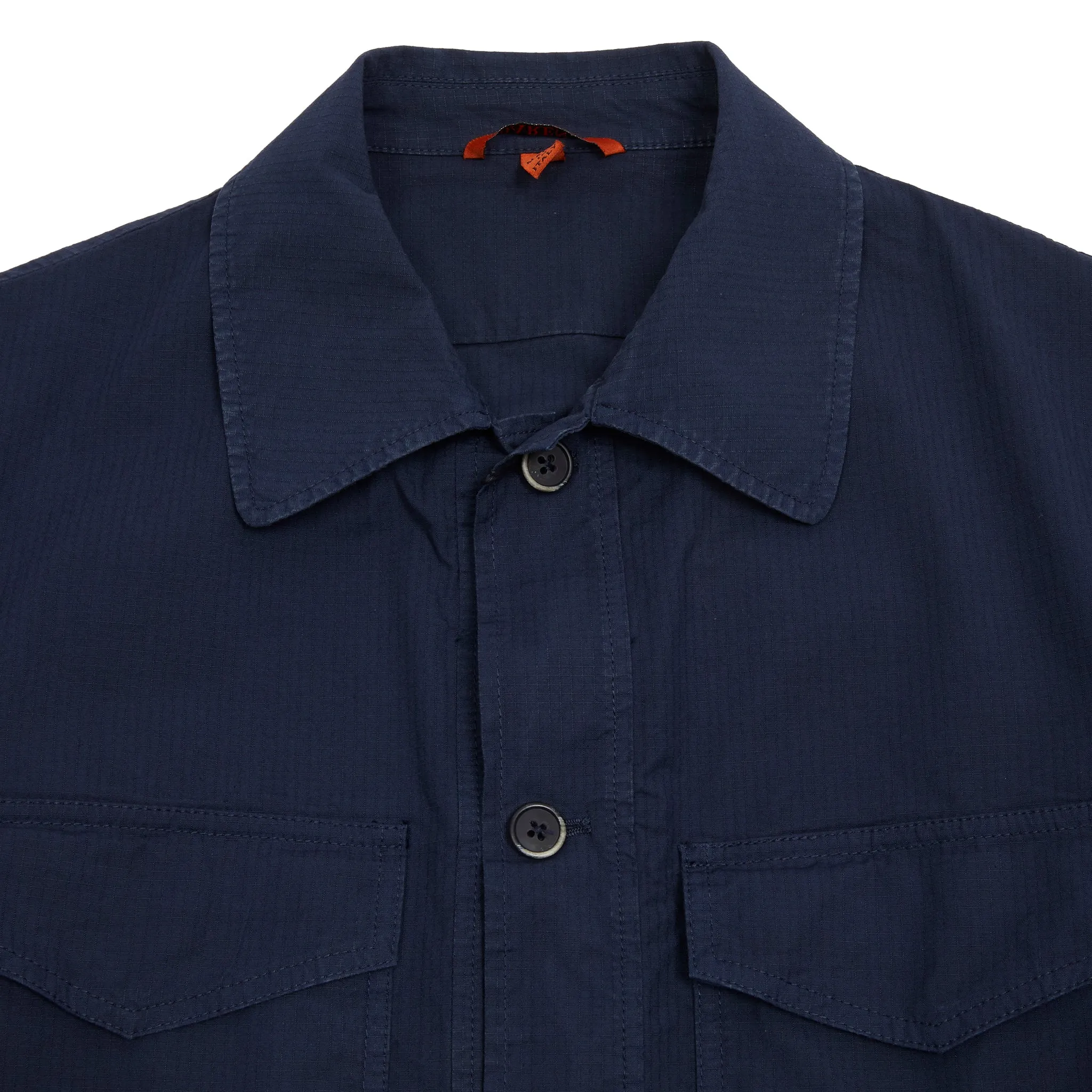 Barena Desco Mariol Overshirt in Navy