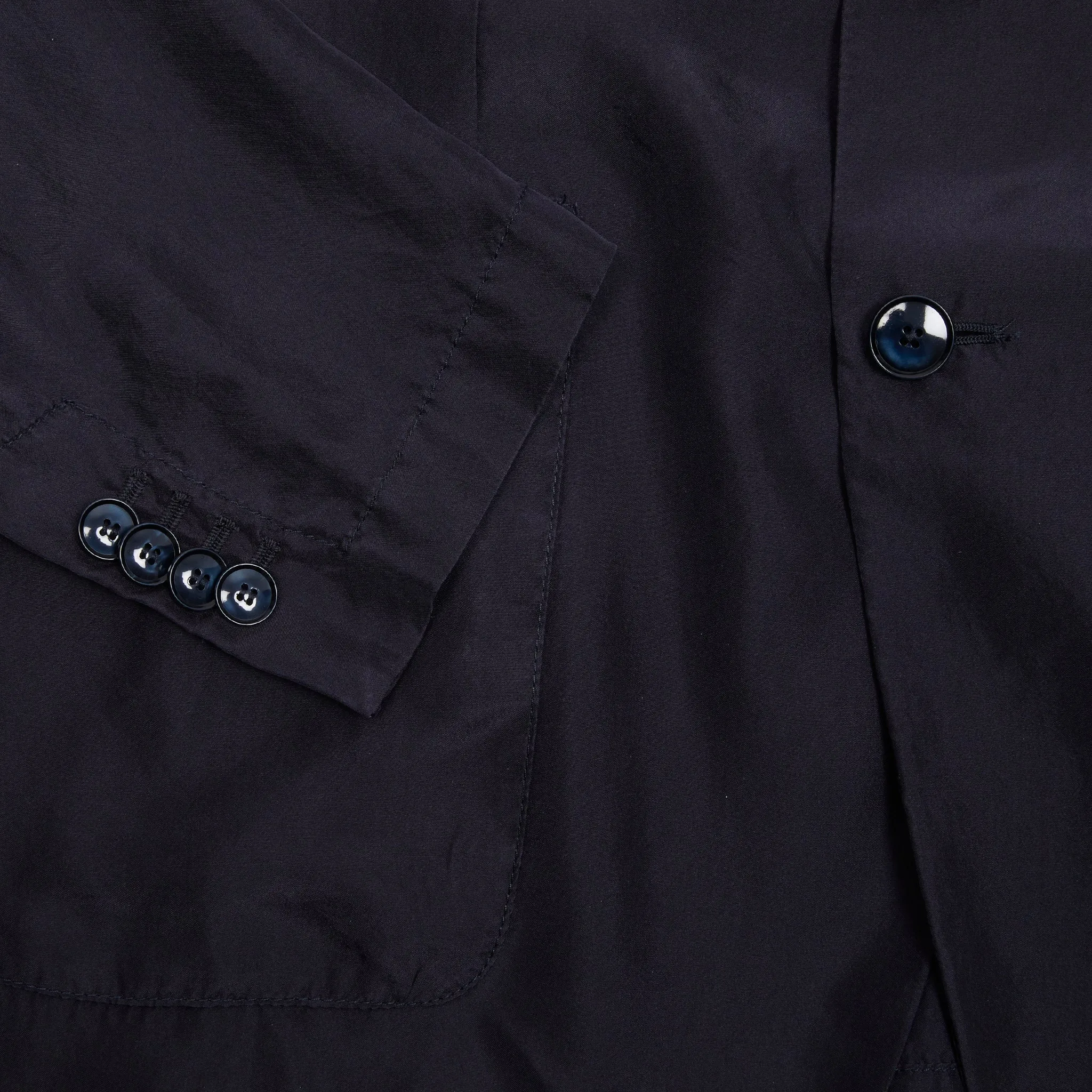 Barena Tales Rizzo Tentor Silk Jacket in Navy