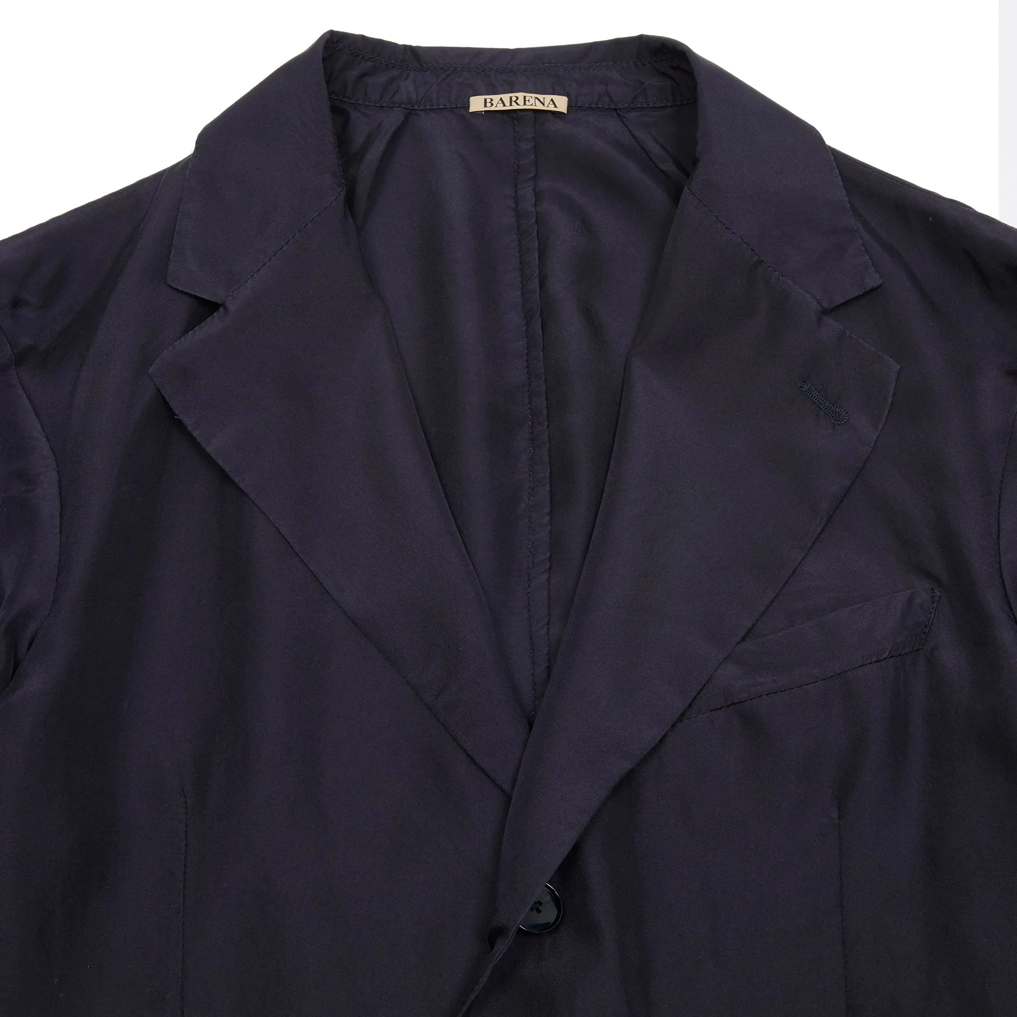 Barena Tales Rizzo Tentor Silk Jacket in Navy