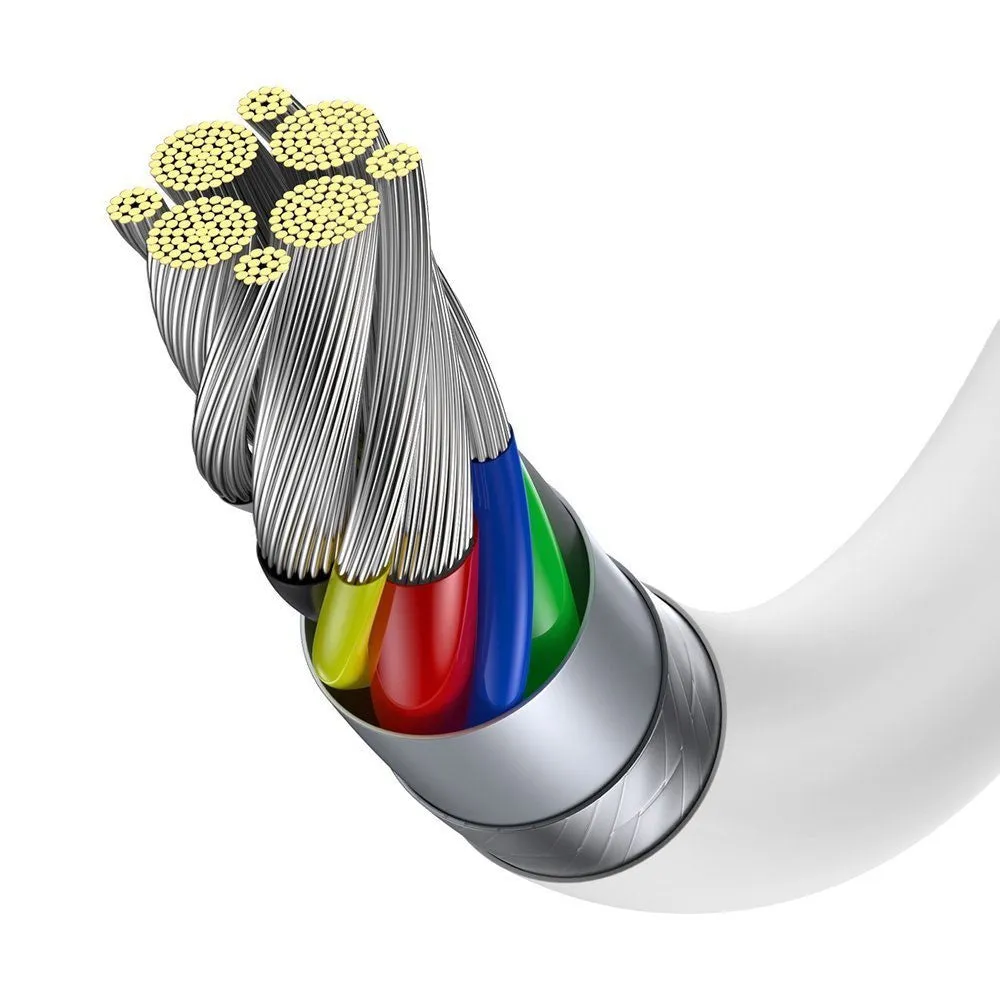 Baseus Superior Series CATYS-C02 Type-C To Type-C Cable 100W Fast Charging 2m - White