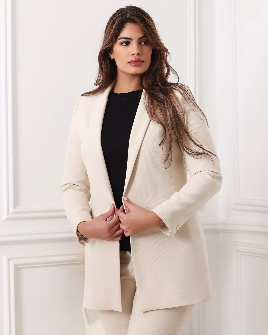 BLAZER AJUSTÉ ET LONG