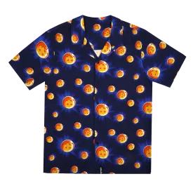 Blue Dragon Balls Button-Down Shirt