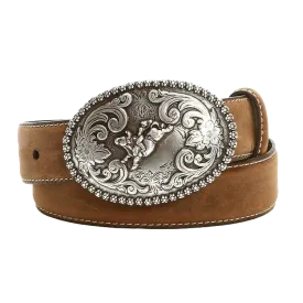 Boy's Bucking Bull Belt W/Buckle