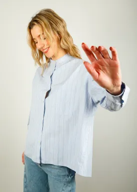 BR Gorky Shirt in Blue Stripe