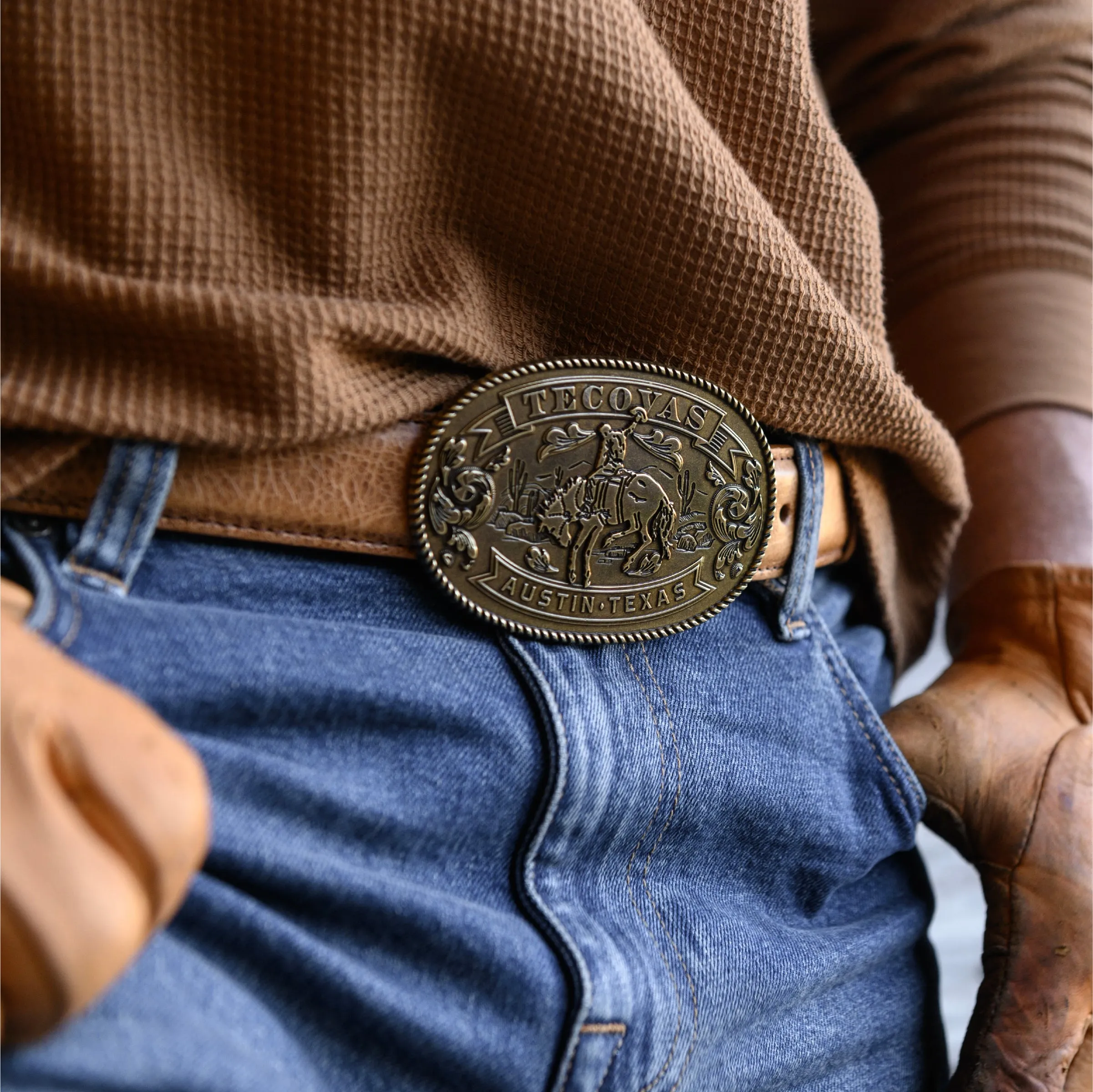Bronco Belt Buckle