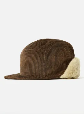 5W Brown Corduroy Cableami Cap