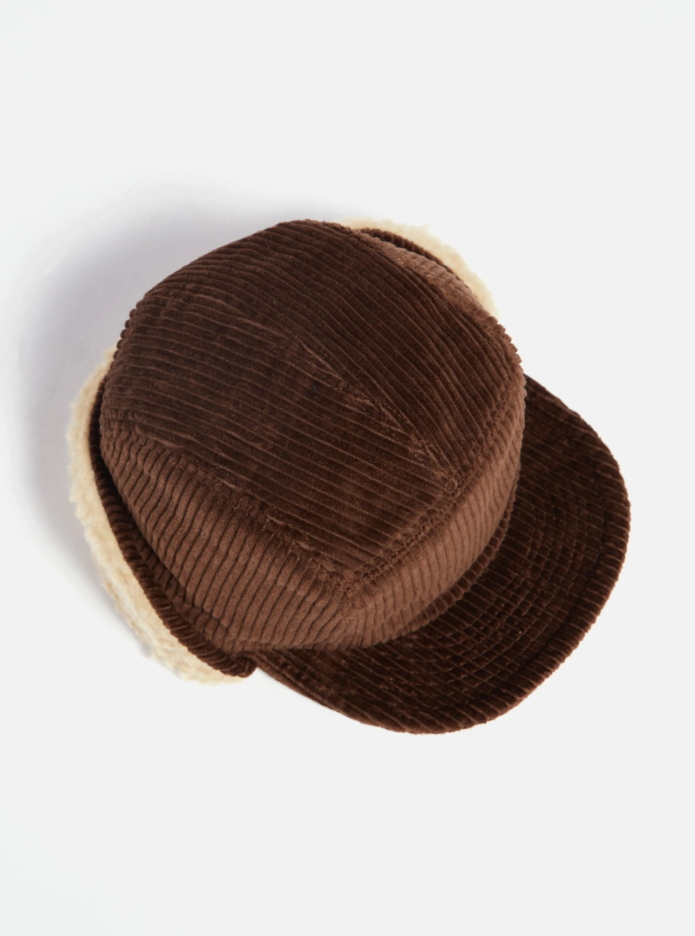 5W Brown Corduroy Cableami Cap