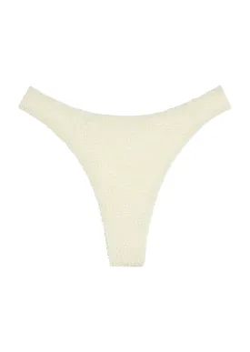 Capri Thong - Ivory Crinkle
