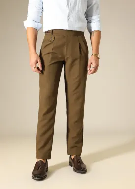 Caramel Brown Gurkha Pant