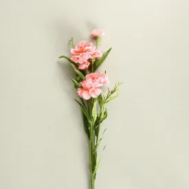 Carnation Silk Flowers - Set of 3 Stems