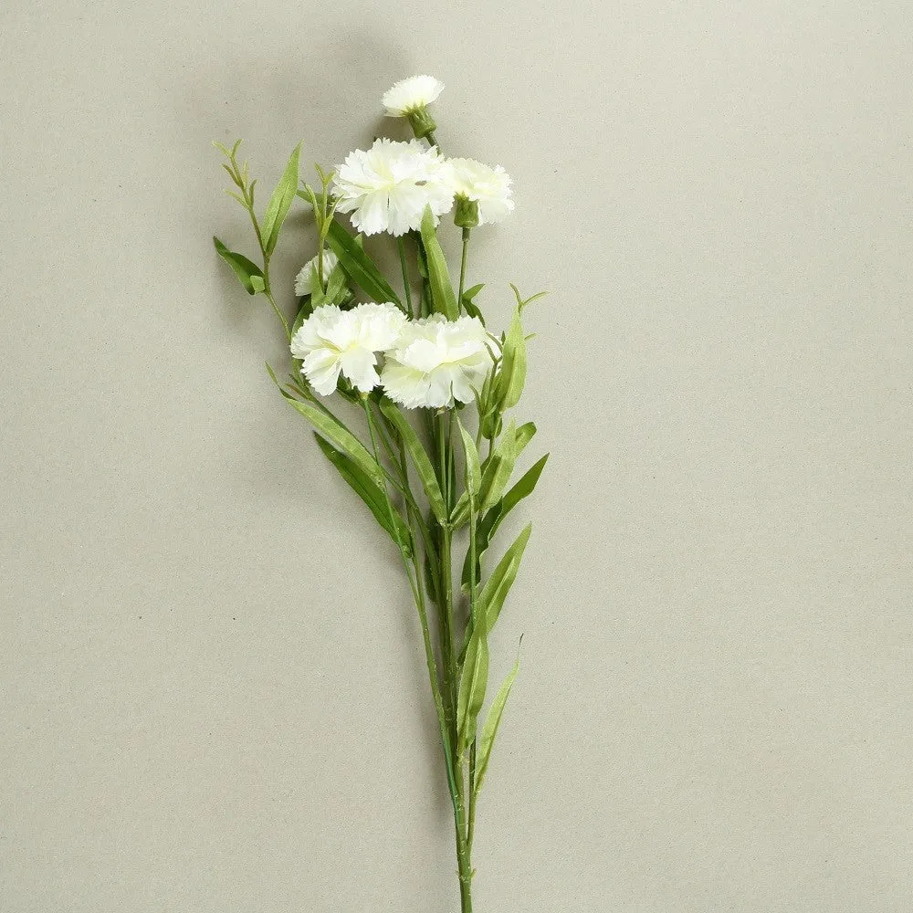 Carnation Silk Flowers - Set of 3 Stems