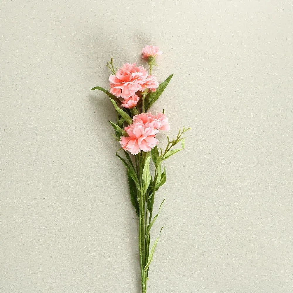 Carnation Silk Flowers - Set of 3 Stems