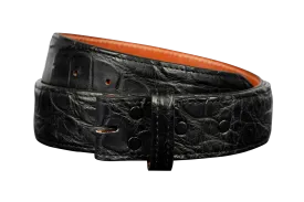 Chacon 1.5" Matte Alligator Straight Belt Strap
