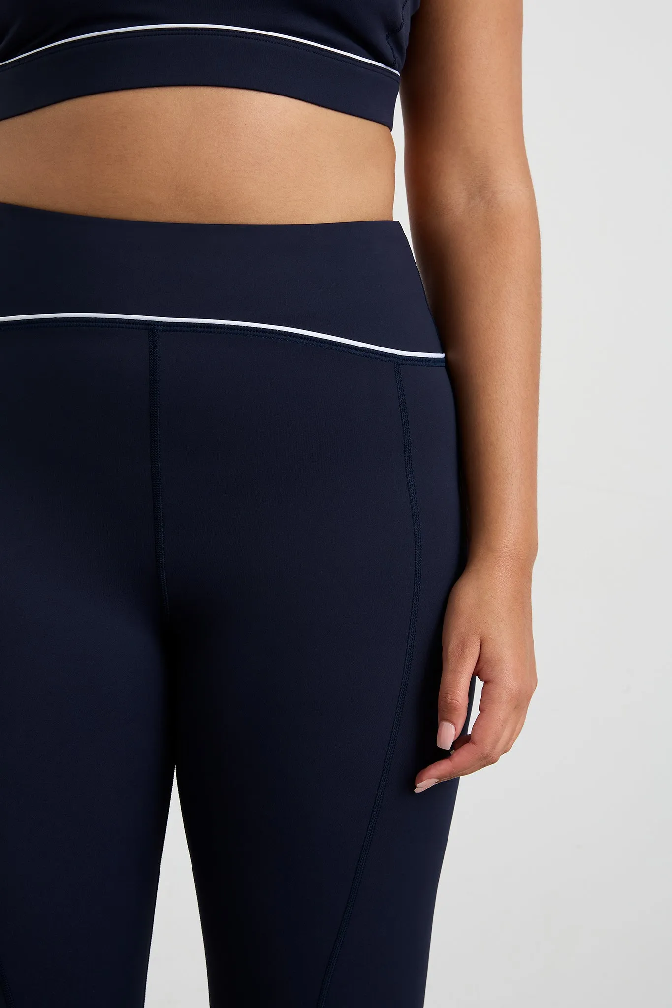Curved Waist Full Length Legging 251