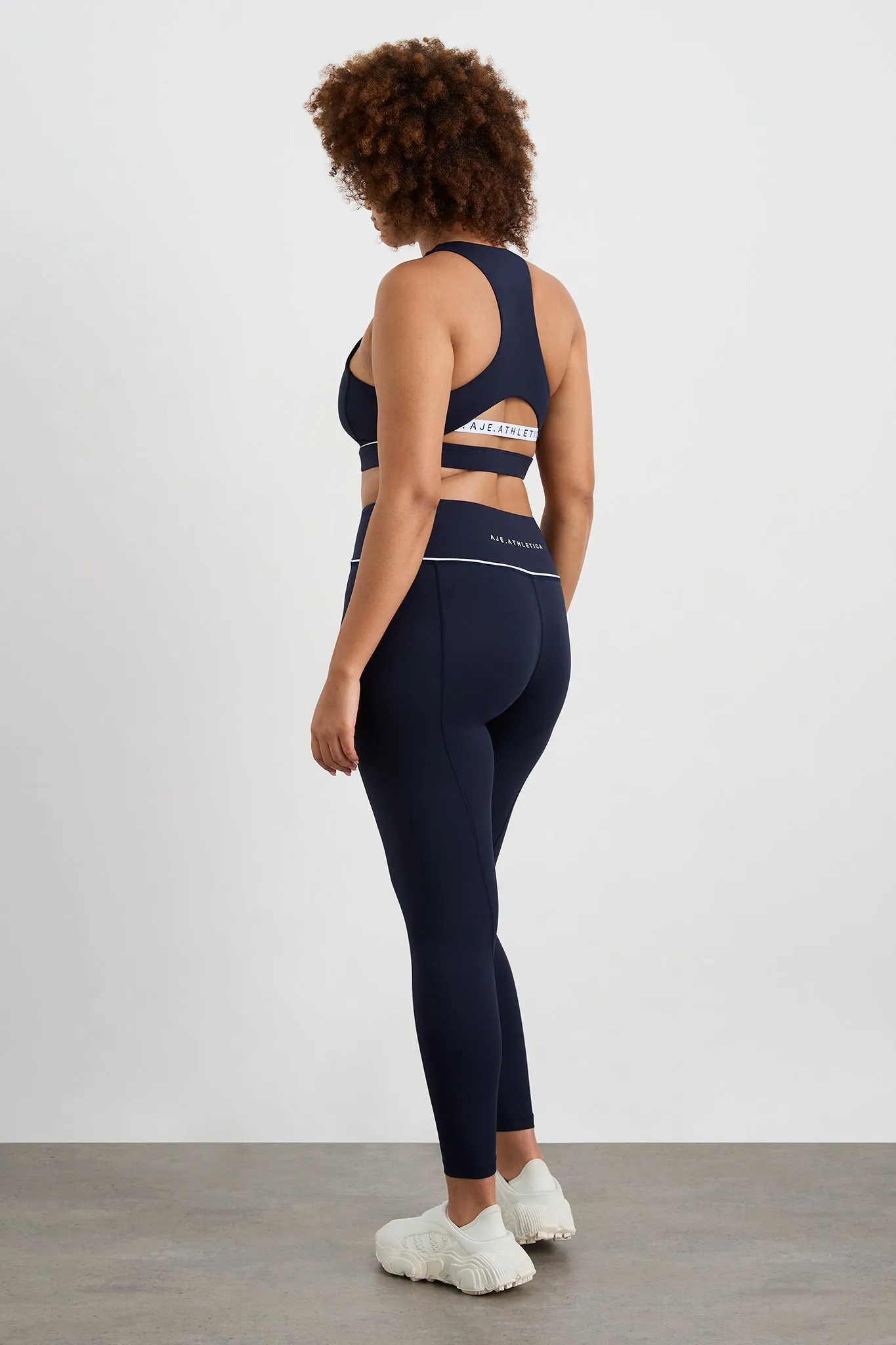 Curved Waist Full Length Legging 251