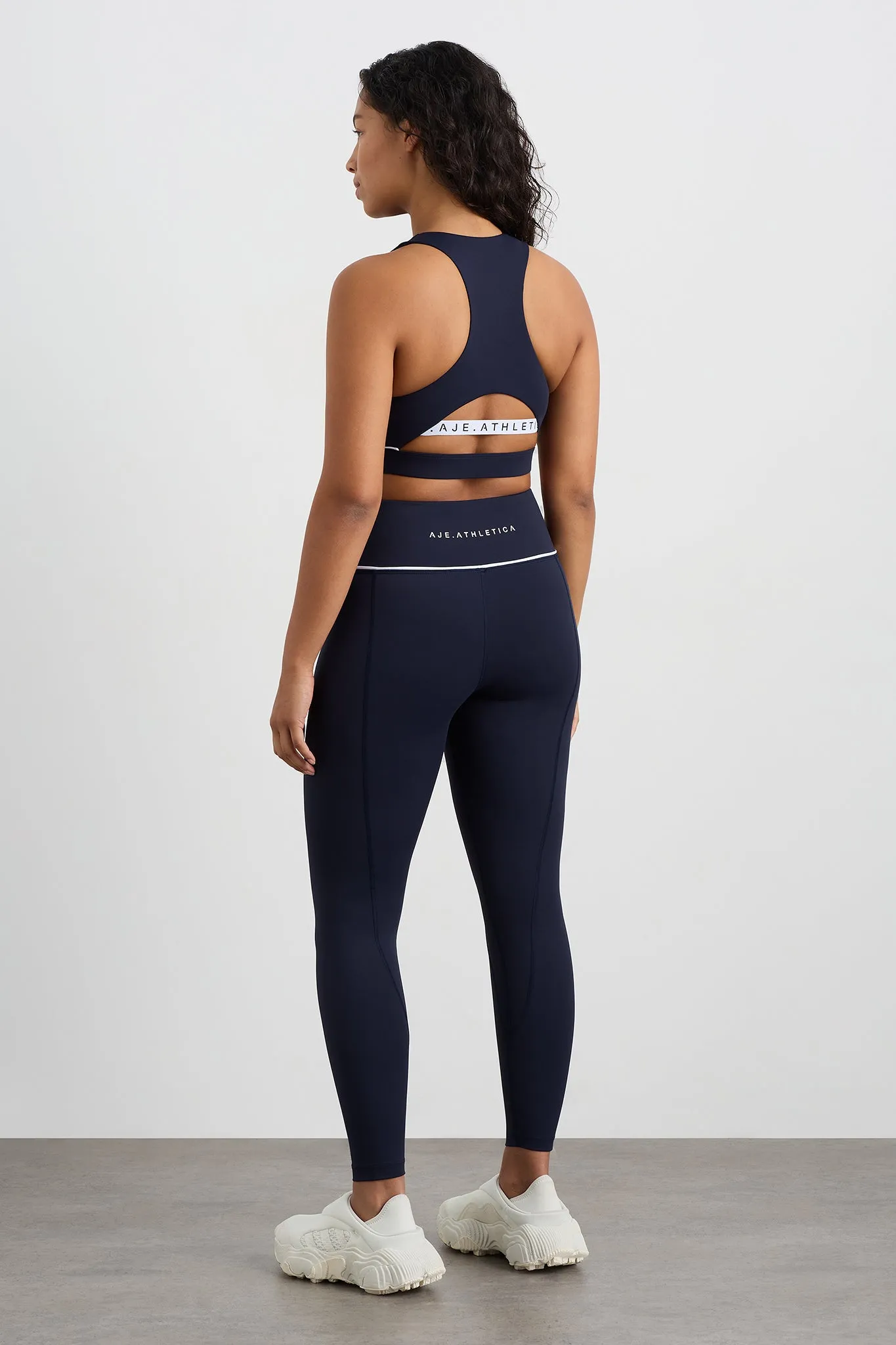 Curved Waist Full Length Legging 251