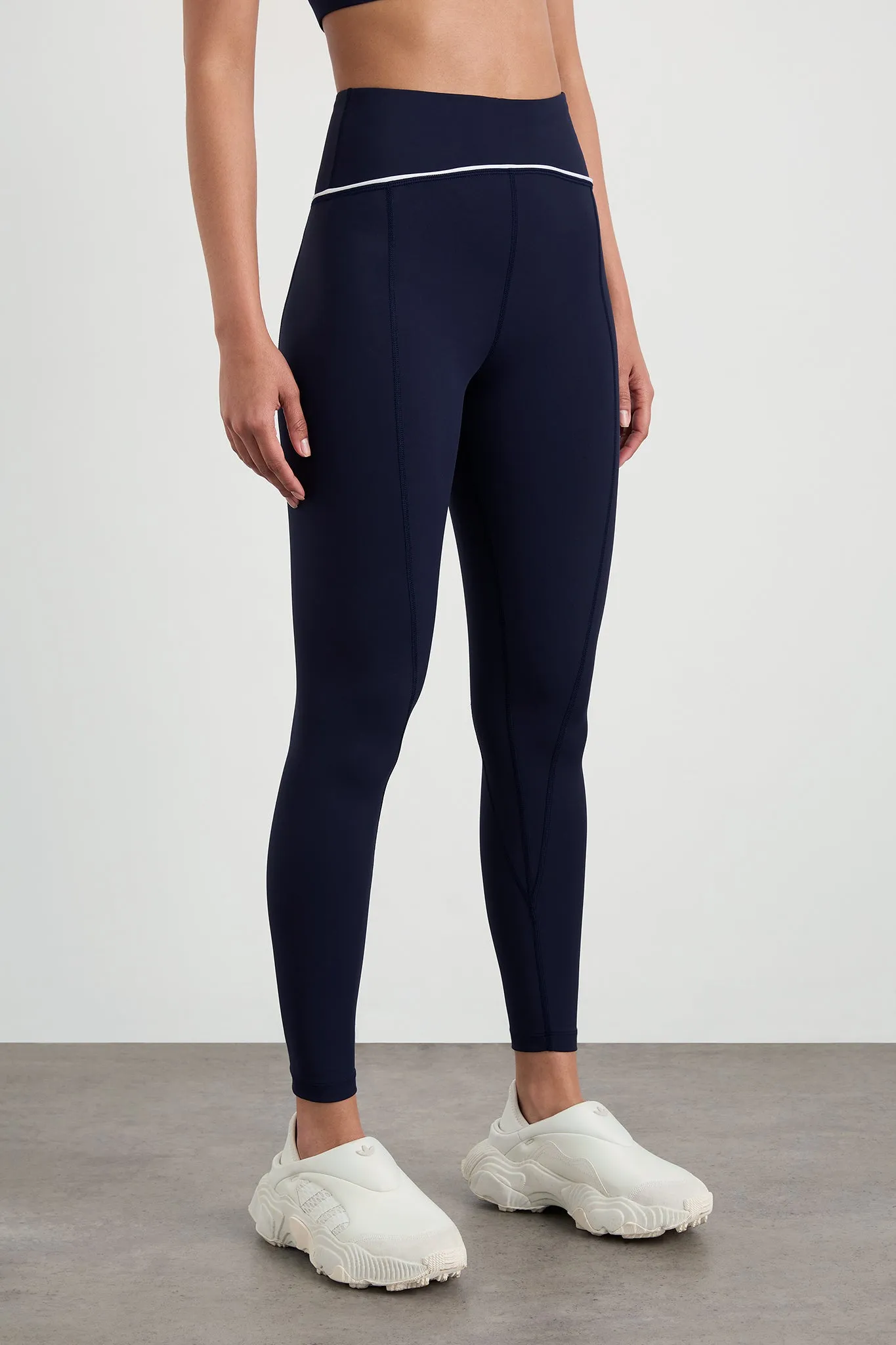 Curved Waist Full Length Legging 251