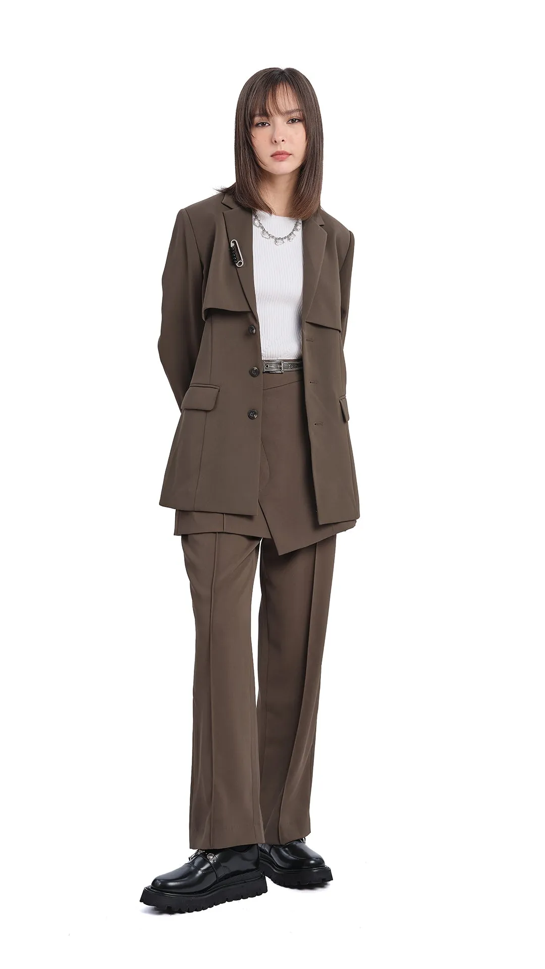 Cut Out Blazer
