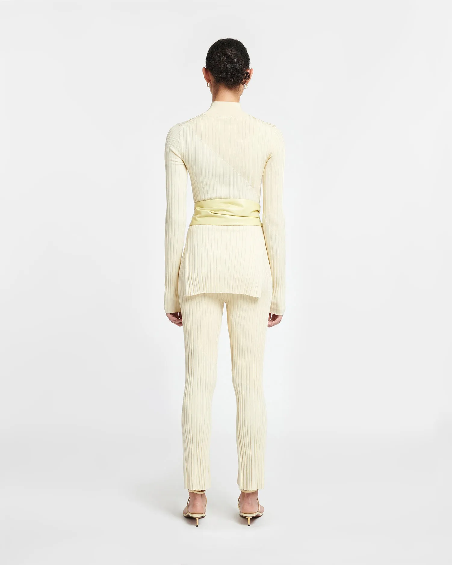Dae - Okobor™ Alt-Leather Belt - Lemongrass