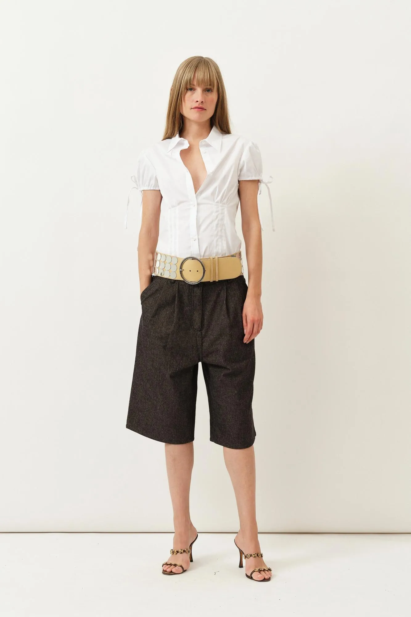 Dani Shorts — Black/White