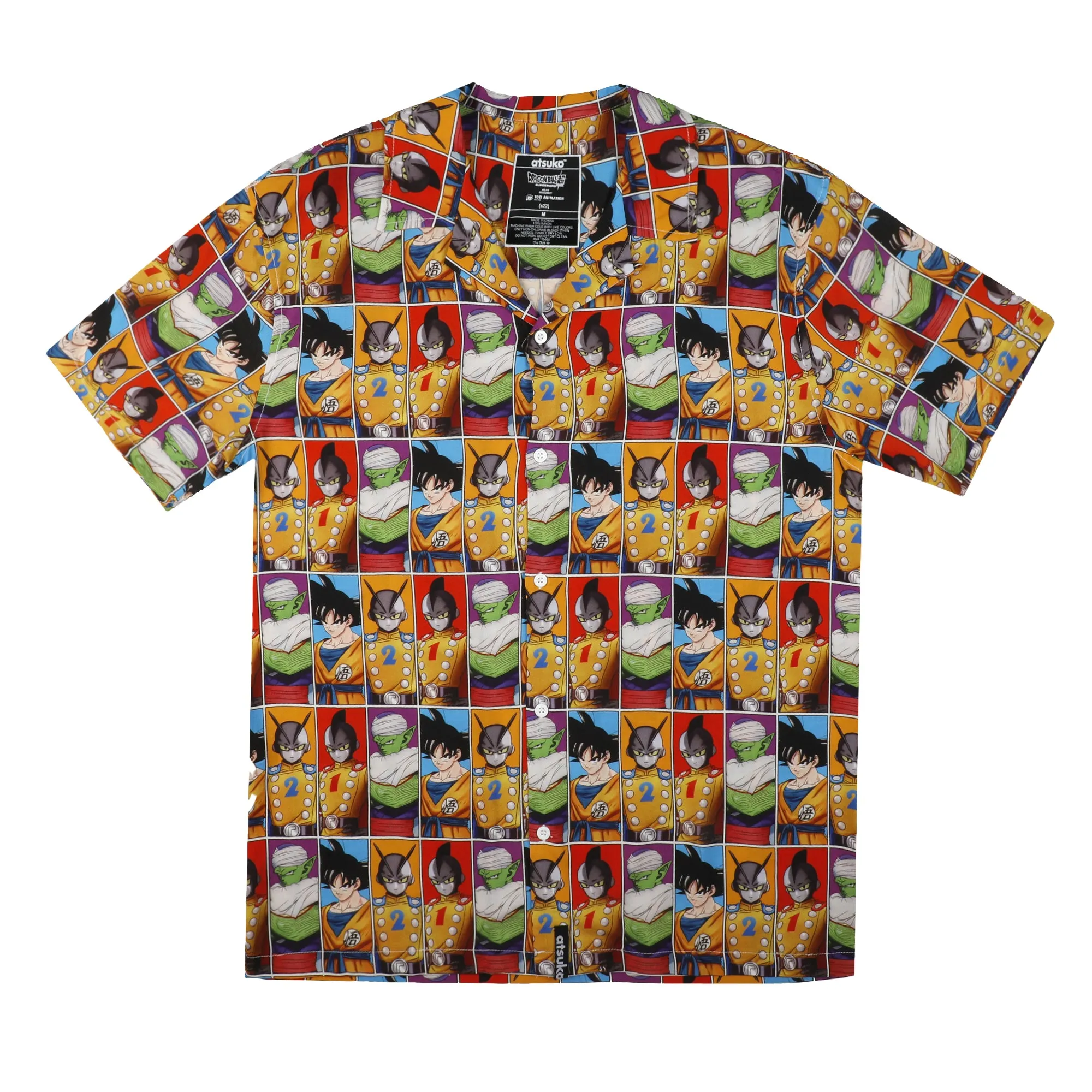 DBS: Super Hero AOP Button-Down Set