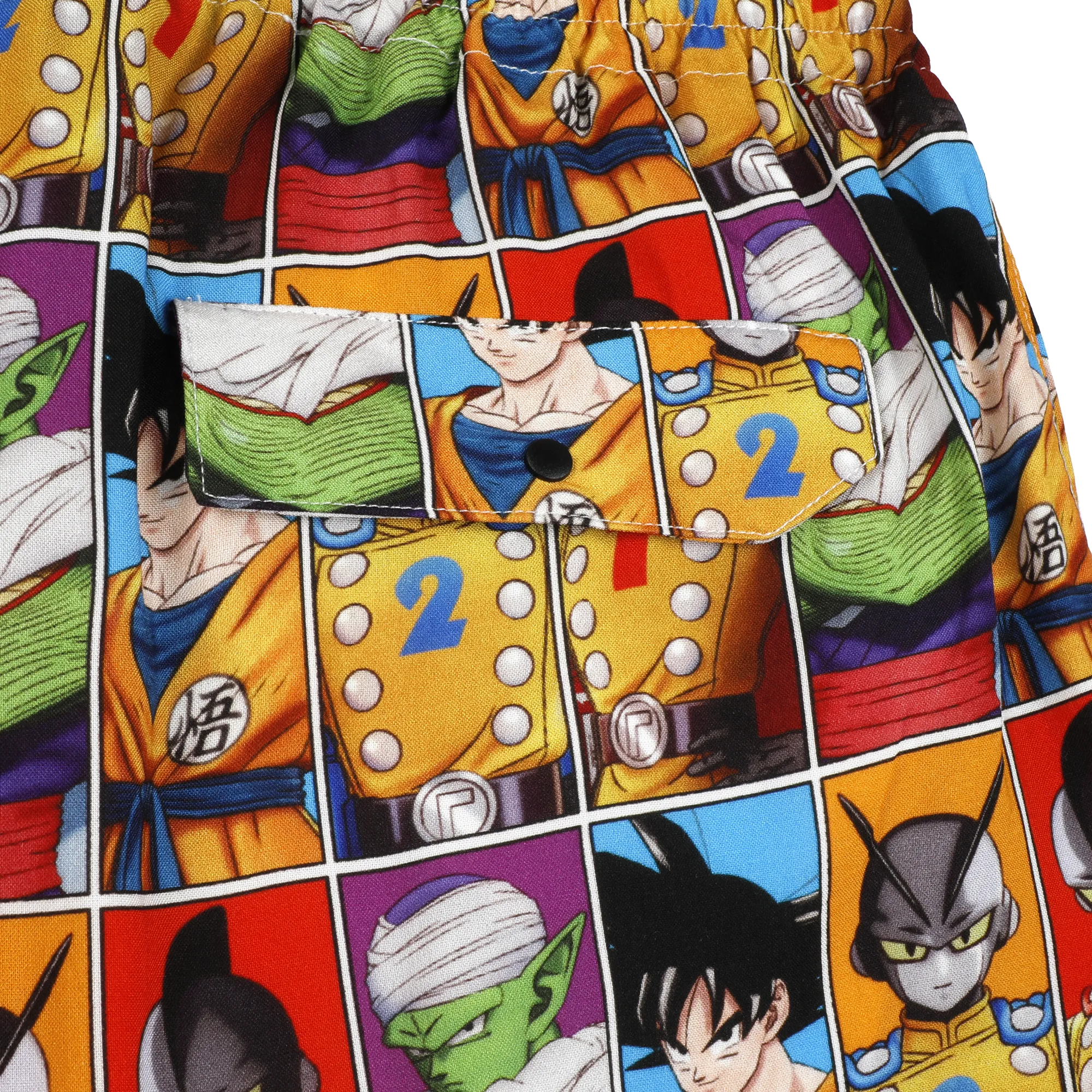 DBS: Super Hero AOP Button-Down Set