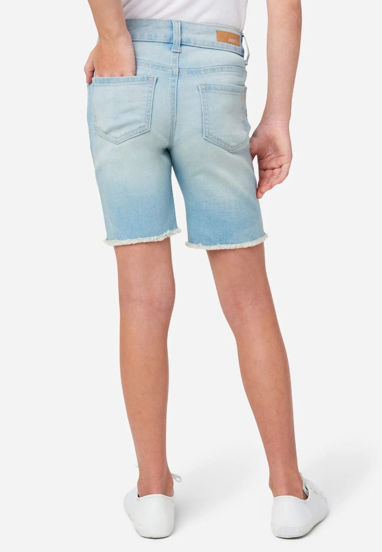 Denim Bermuda Shorts